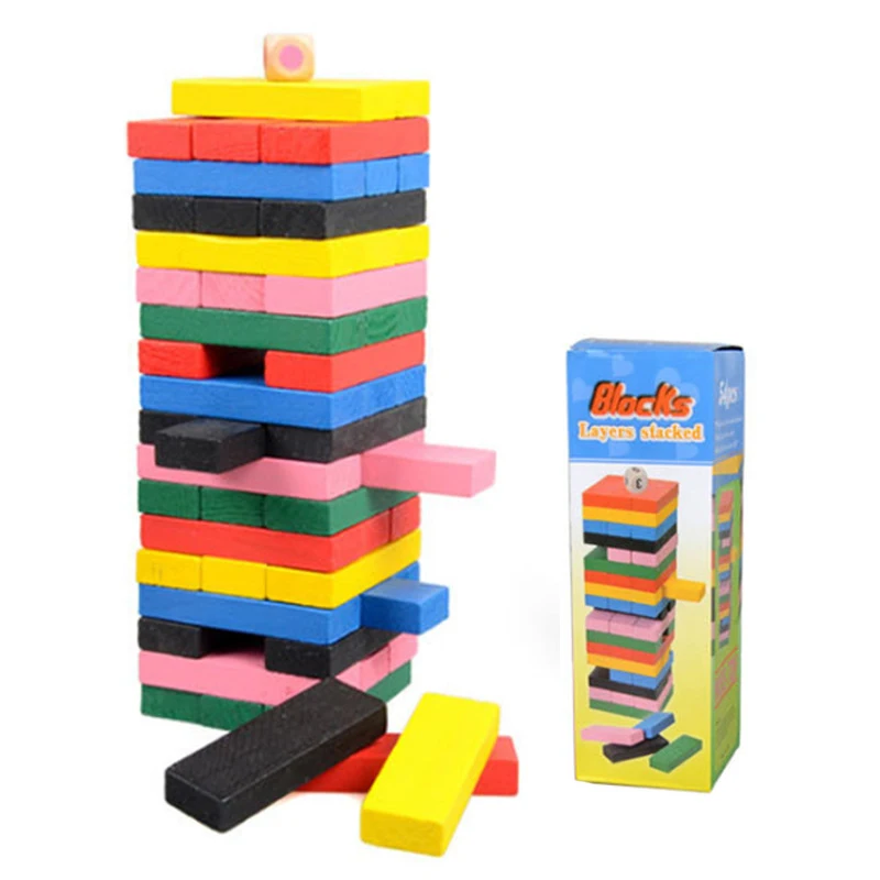 54 шт. строительные блоки цифровые стопы высокие Дошкольное обучение бесплатные