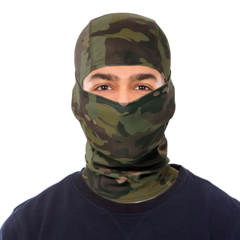 Тактическая Балаклава маска на все лицо военная камуфляжная подкладка для шлема