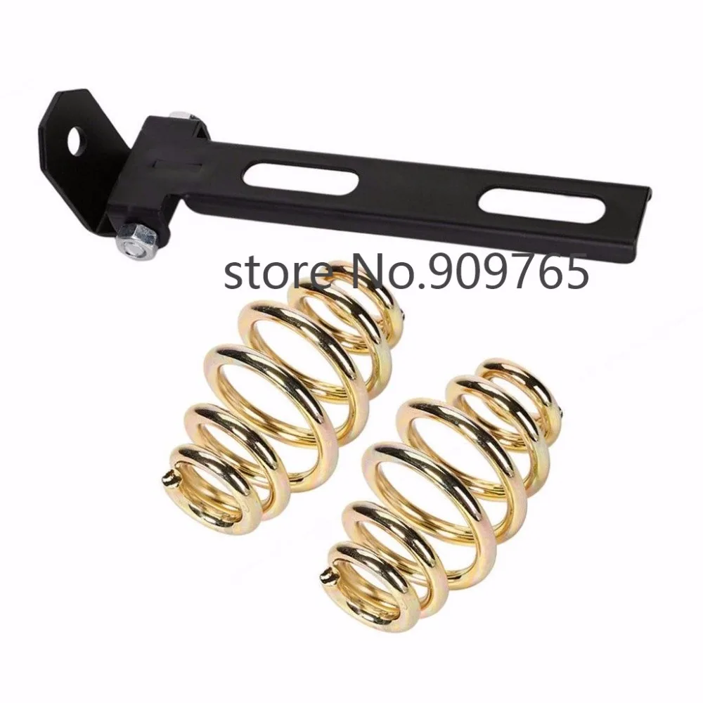 

Motorcycle SOLO Seat 3" Springs Mount Bracket Kit For Harley XL Honda Kawasaki Yamaha Suzuki Chopper Bobber