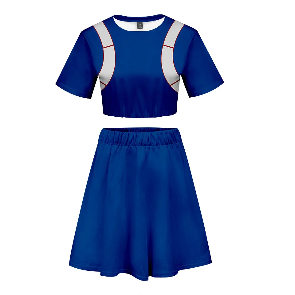 

Fashion My Hero Academia Boku no Hero Cosplay Costume School Uniform Suit Shorts Tshirt TracksuitPants Midoriya Cosplay Costume
