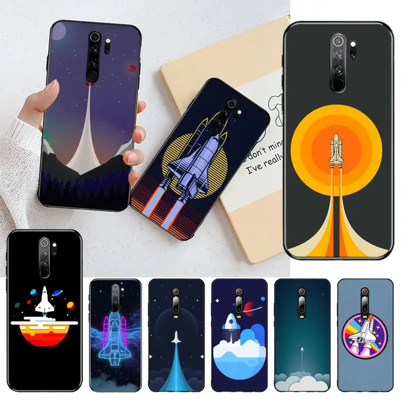 Чехол для телефона CUTEWANAN space shuttle чехол Redmi Note 8 8A 7 6 6A 5 5A 4 4X 4A Go Pro Plus Prime|Бамперы| |