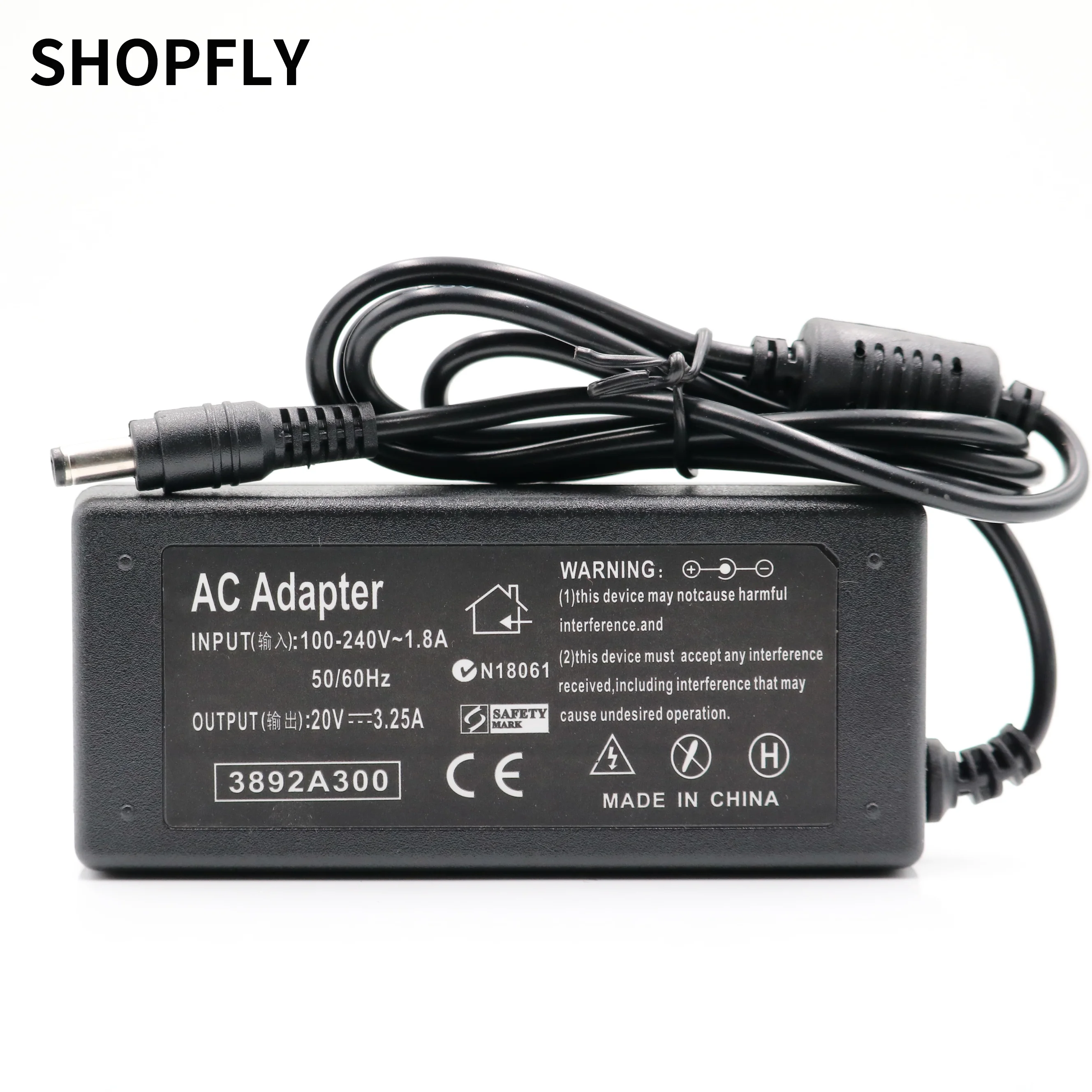 20V 3.25A 5 5*2 5mm AC адаптер для ноутбука зарядное устройство Lenovo IdeaPad g530 g550 g560 Notbook