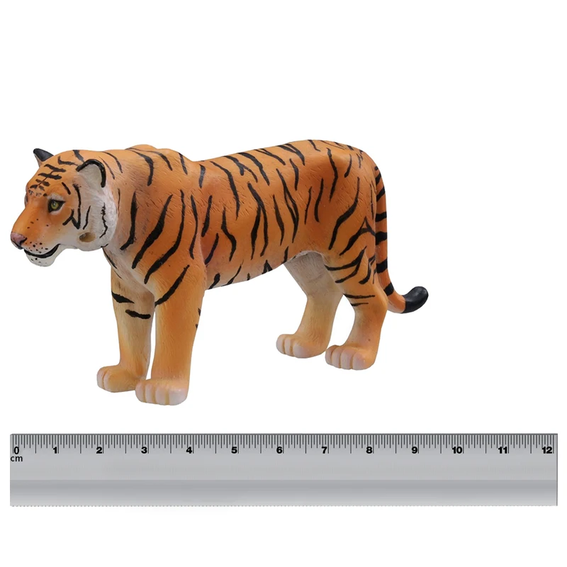 Takara Tomy ANIA Animal Advanture AS 30 Тигр дикая АБС фигурка детские развивающие игрушки|Игровые