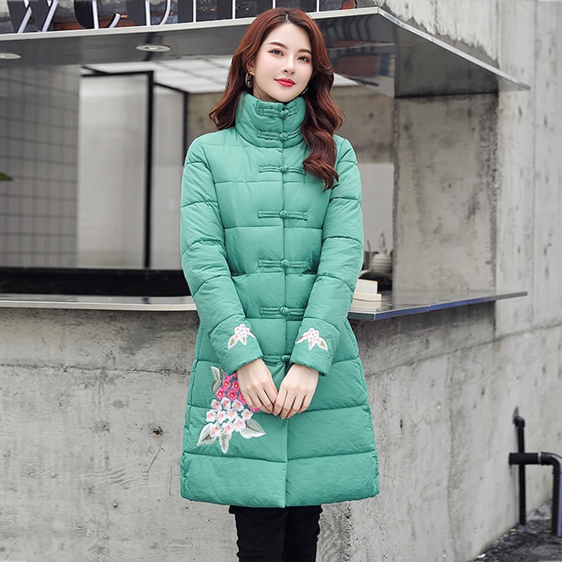 

Plus Size Winter Women Jacket Coat Warm Winter Parka Jackets Long Thicken Down Cotton Jacket Women parkas mujer