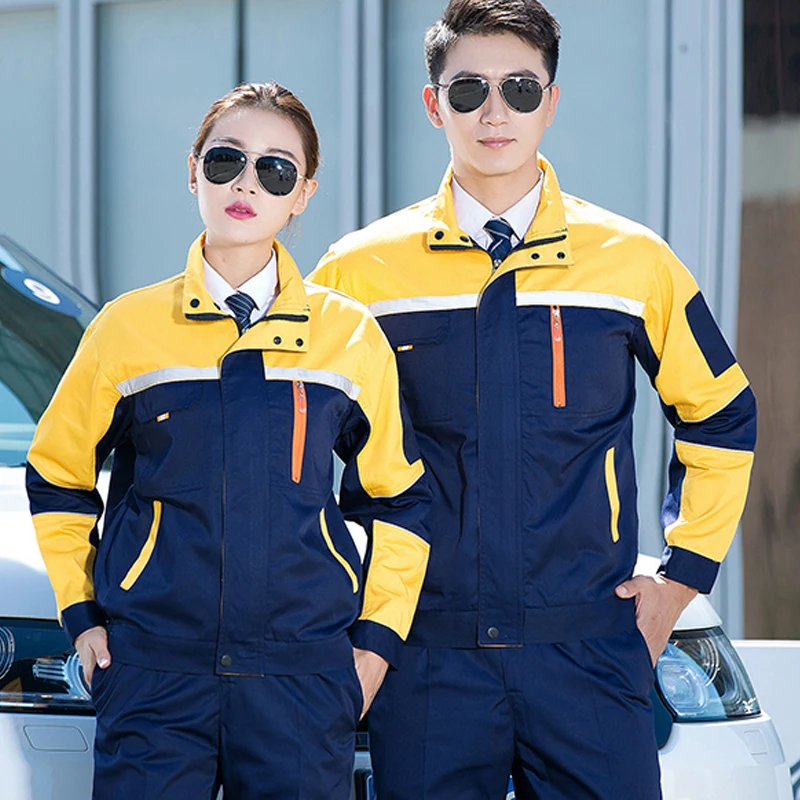 Женские и мужские рабочие комбинезоны тонкая весенняя Рабочая форма