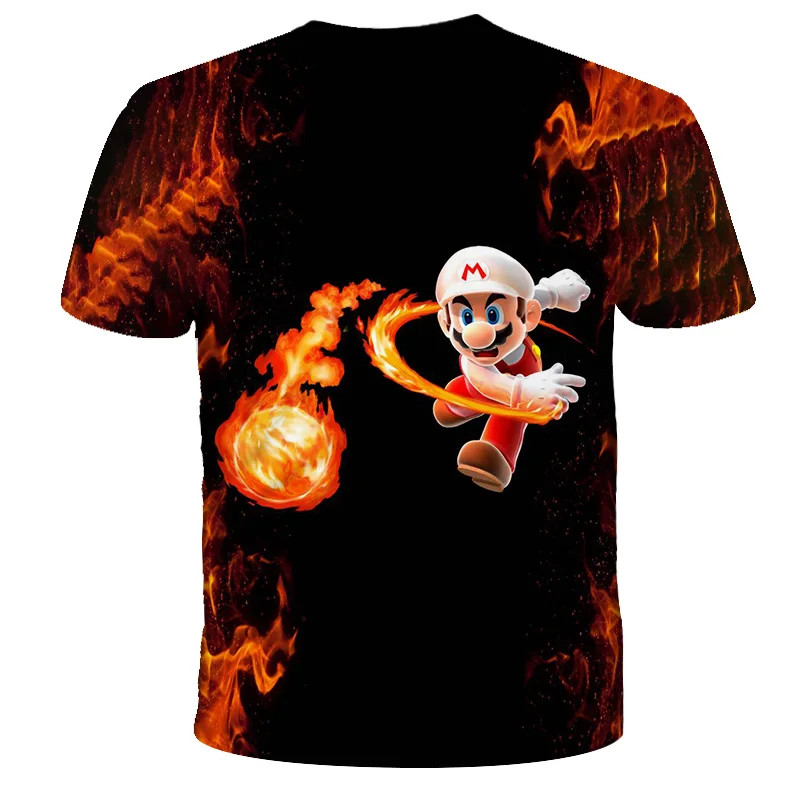 

Kids Super Mario Cartoon designs fun kids' T-shirts, kids' casual clothing, toddlers' tops, T-shirts, boys and girls