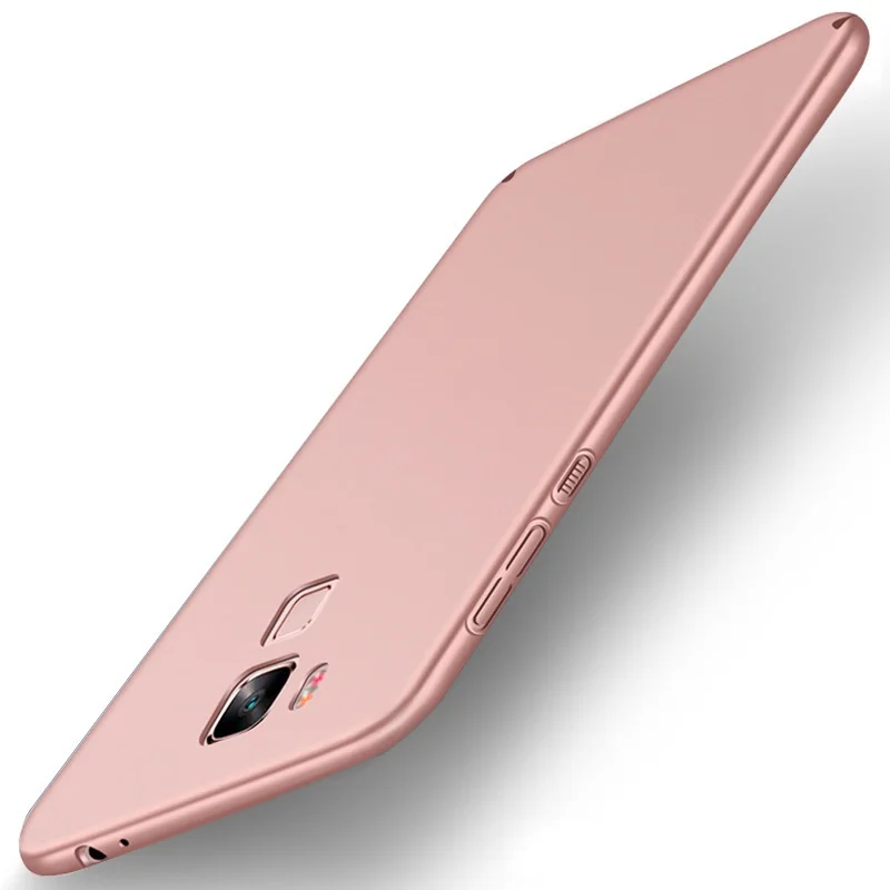 Чехол для Huawei Nova Plus NovaPlus однотонный Матовый Жесткий чехол-накладка из