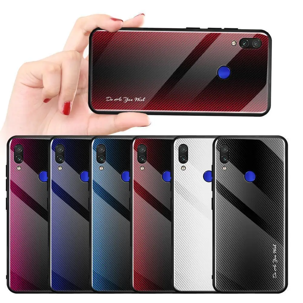 Чехол из закаленного стекла для ASUS Zenfone Max Pro M1 ZB601KL ZB602KL M2 ZB631KL ZB633KL текстура градиентный чехол Чехол Capas Coque Funda