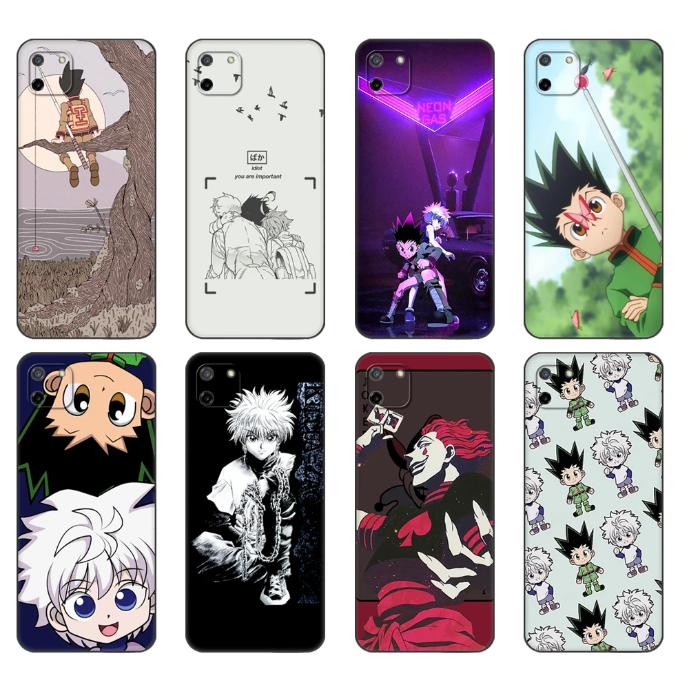 Черный чехол ТПУ Тонкий Высококачественный защитный для OPPO Realme C11 C 11 RealmeC11 задняя