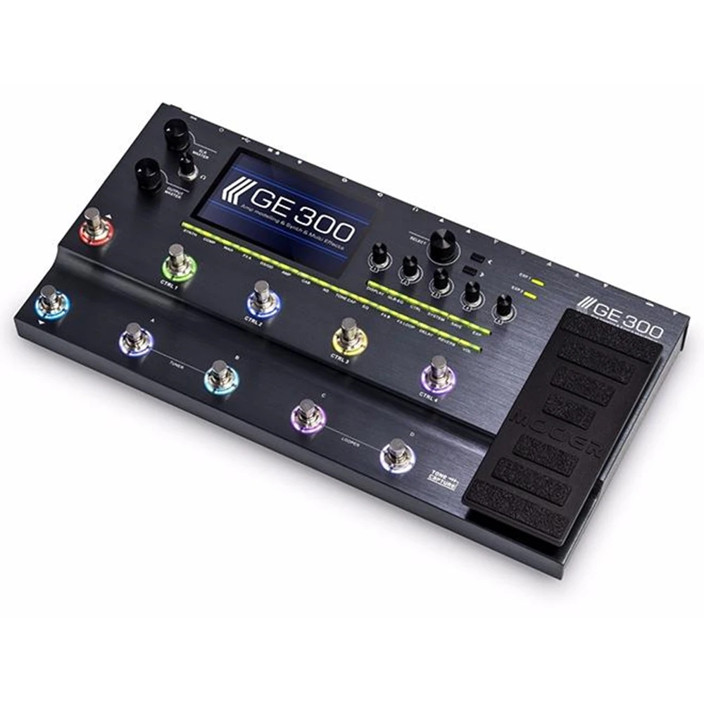 MOOER GE300 Ампер моделирование Синт мульти-процессор эффектов гитарная педаль 108 модели предусилителя 164 циклическая запись эффектов(30 минут