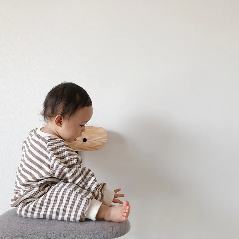 Новинка 2022 осенняя одежда для малышей в Корейском стиле хлопковые комбинезоны