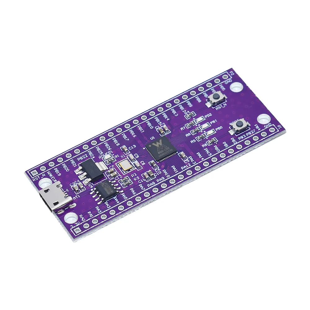 W806 микроконтроллер 240 МГц 5-8Bit STM32 макетная плата CH340 IoT MCU чип CDK окружающая среда