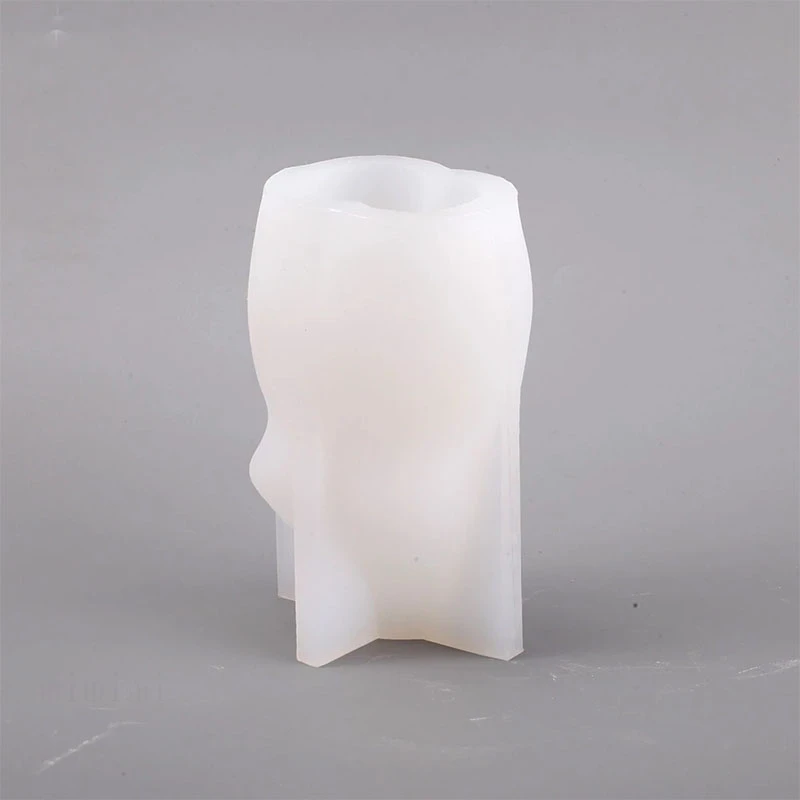 Molde de silicona para maceta de cemento, para decoraci&oacute;n creativa de yeso, yeso, hogar-2