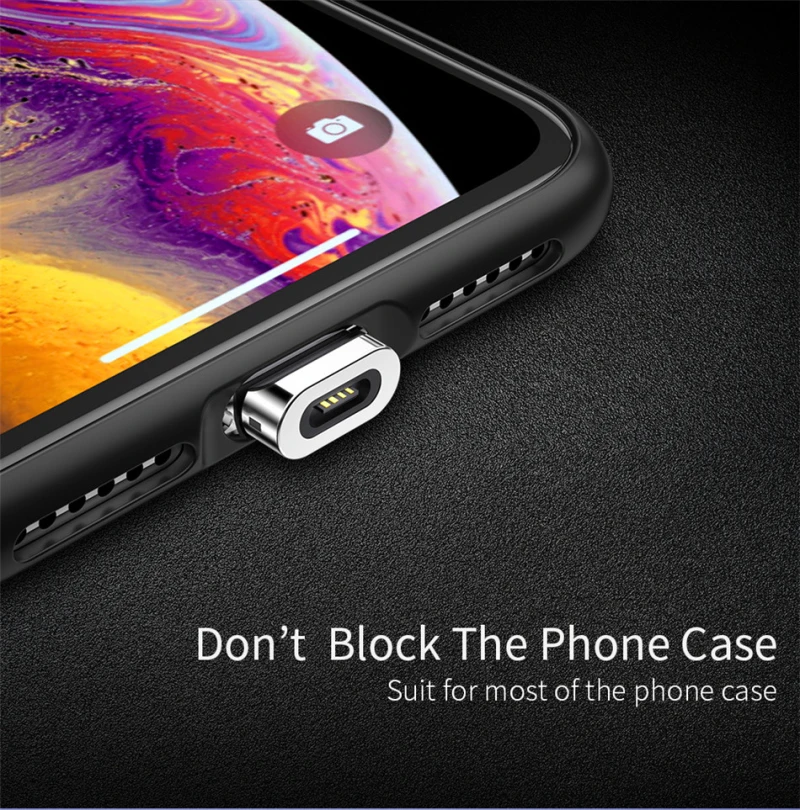 Магнитный кабель Micro USB Essager для IPhone samsung, кабель для быстрой зарядки и передачи данных, магнитный шнур, зарядное устройство, usb type C, 3 м, кабель для мобильного телефона
