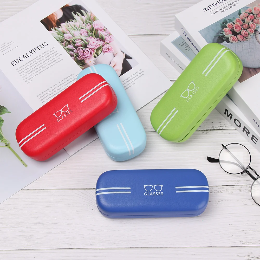 2020 Горячая Мода для мужчин и женщин кожаный чехол очков жесткий защитный чтения