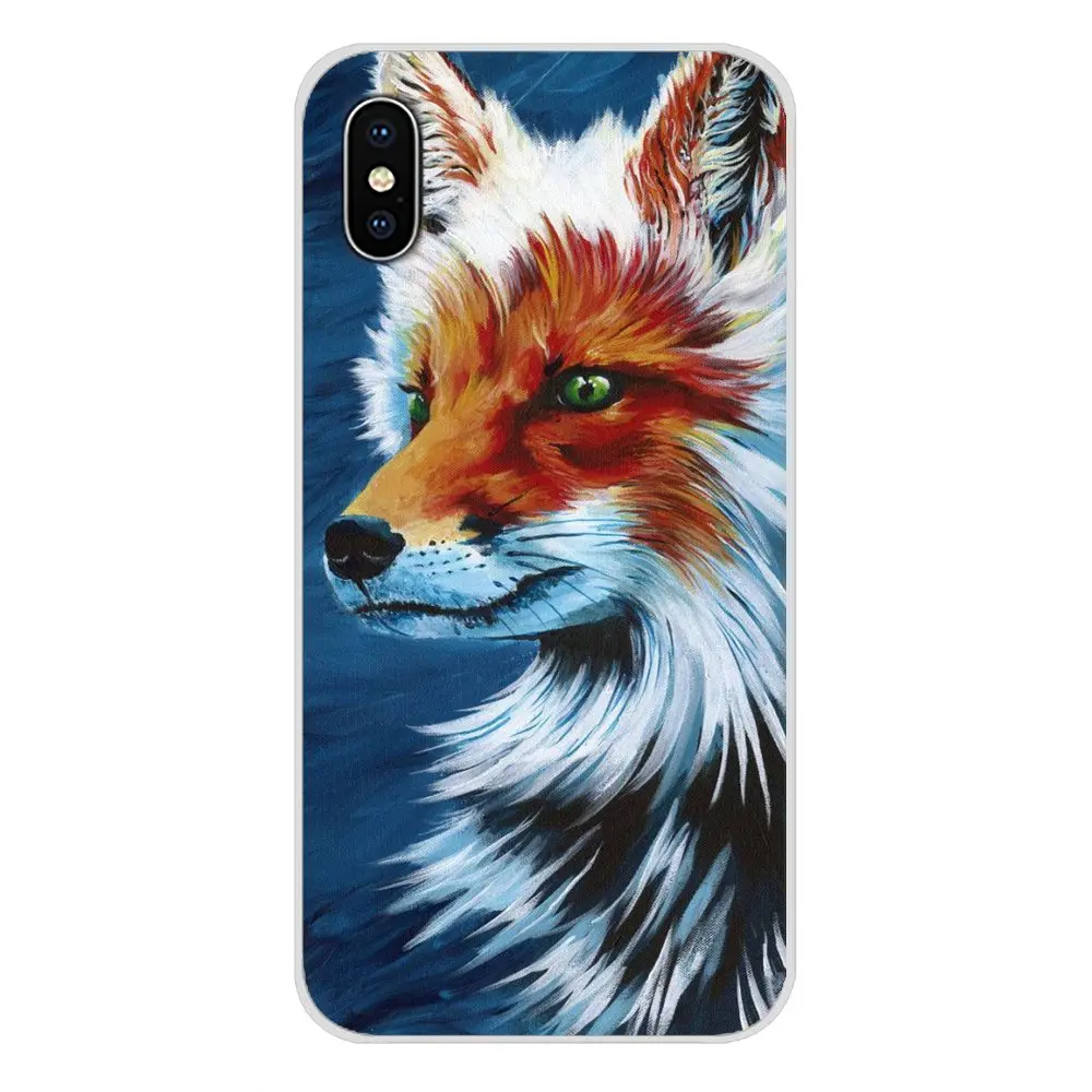 Прозрачный чехол из ТПУ для Oneplus 3T 5T 6T Nokia 2 3 5 6 8 9 230 3310 1 7 Plus 2017 2018 A Fox In The Wild Red