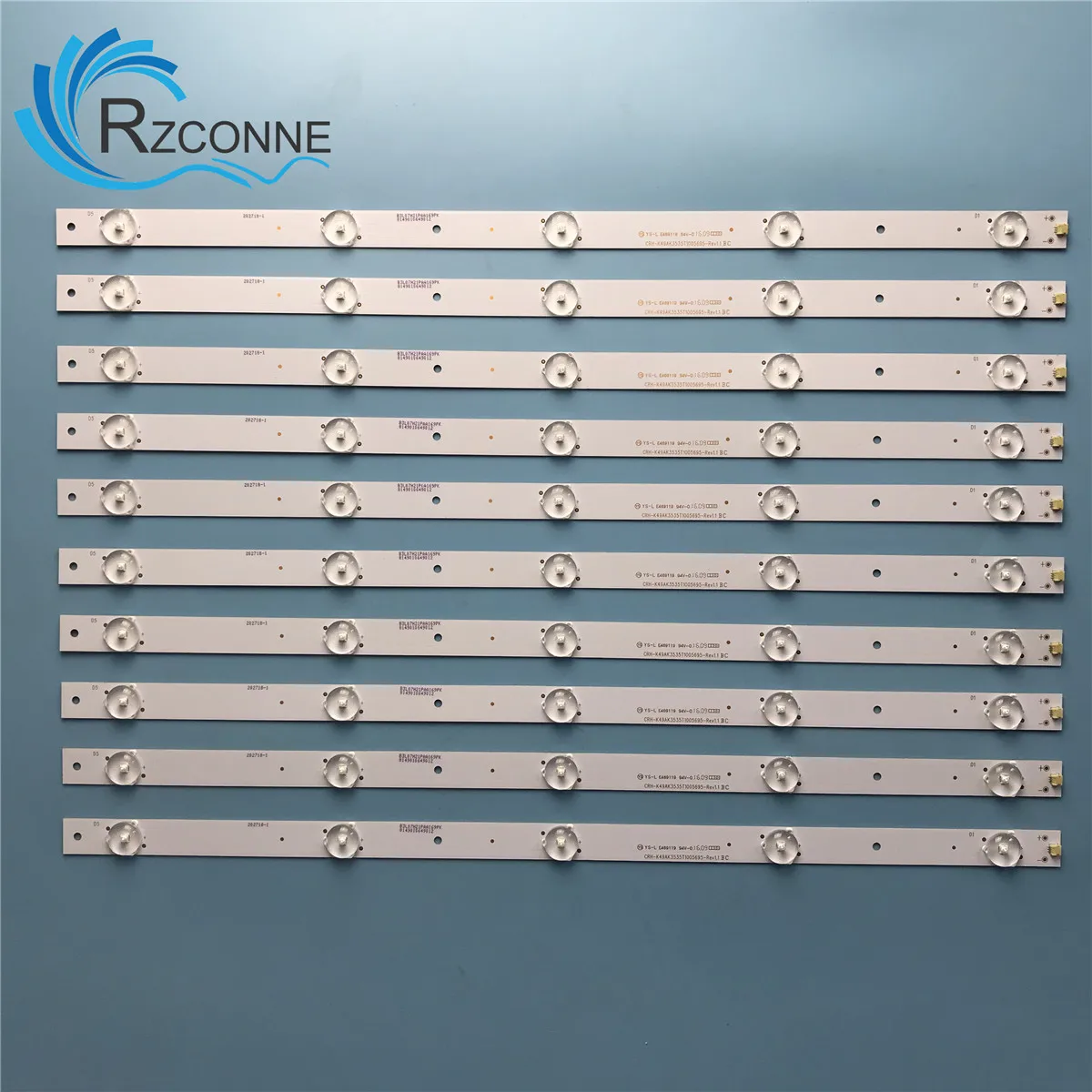 467 мм светодиодный Подсветка ленты 5 светодиодный s Чехол для объективов 49 'ТВ CRH-K49AK3535T1005695-REV1.1