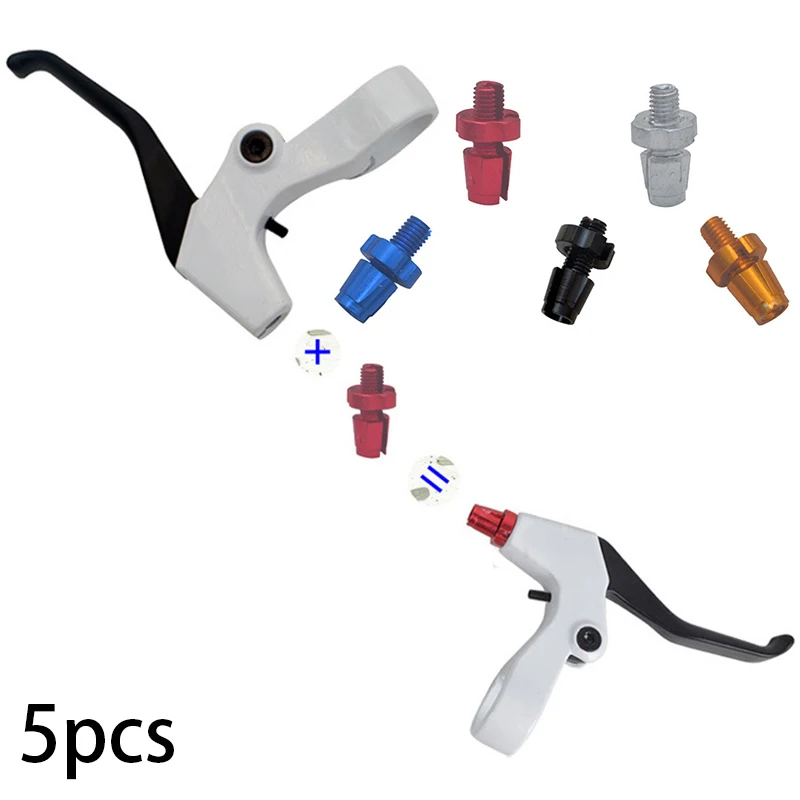 

5x Replacement Accessories Brake Levers Nut Adjustment Screw 7mm Bike Handle