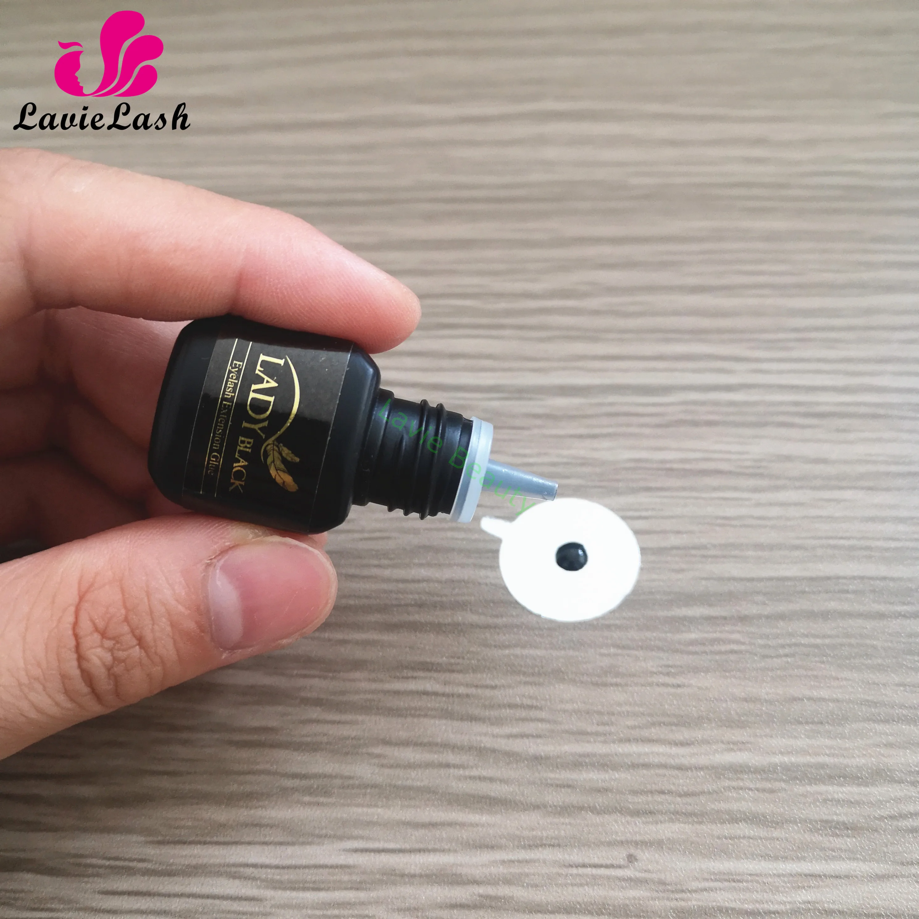 Ресницы для наращивания black Lady 5 шт. оригинальные корейские ресницы с низким