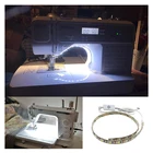 Светодиодная лента для швейной машины, сверхъяркая гибкая рабочая лампа с затемнением, питание от USB, 18 светодиодов