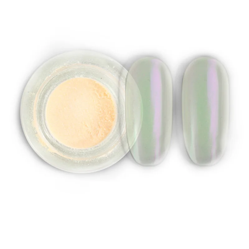 1 коробка блеск для ногтей Волшебная пудра лед сквозь Аврору Русалка мечта