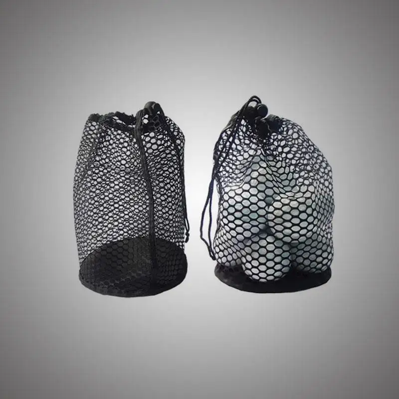 

Golf Ball Bag Ball Storage Bag Sports Bag Lightweight Balls W/Bottom Pouch Durable Fashionable Mesh with Bottom Mesh
