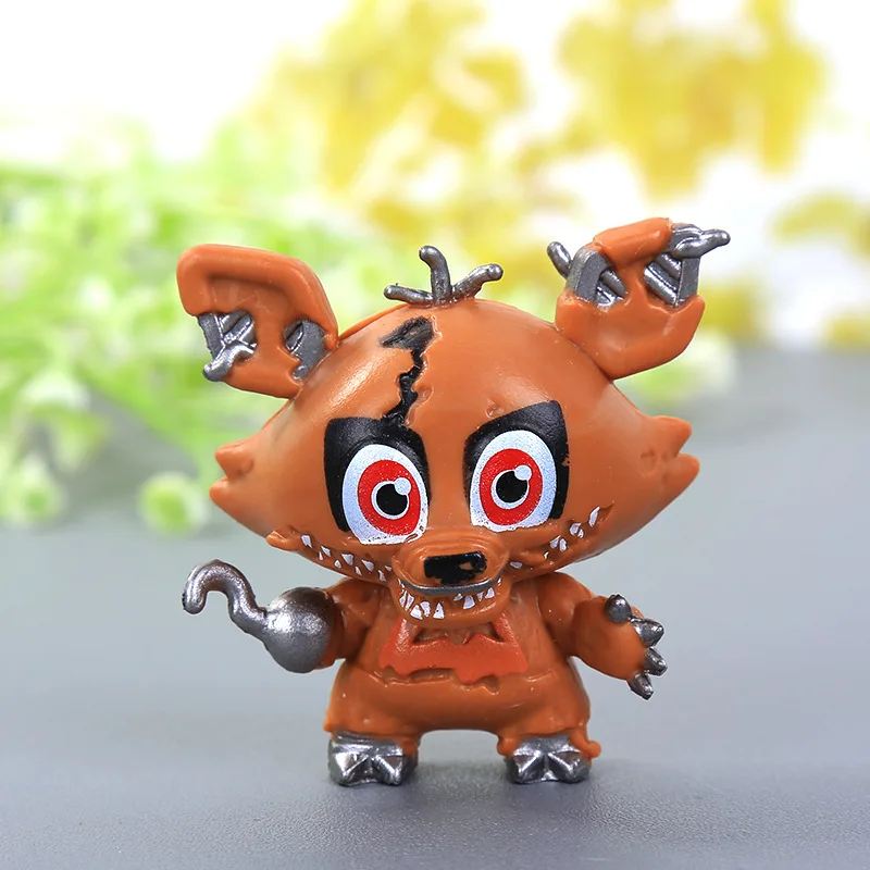 

8PCS/Set FNAF Five Nights At Freddys Freddys Figure Actions Toys Bonnie Foxy Fazbear Bear Figures Model Dolls Christmas Gifts