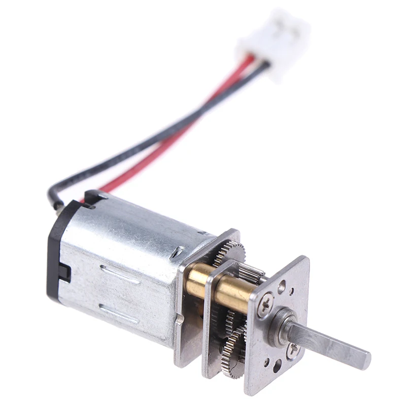 1 шт. DIY DC мотор N20 большой крутящий момент Шестерни с XH2.54-2P кабели для салона