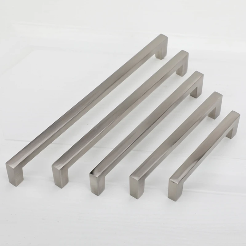 NAIERDI кухонные дверные ручки из алюминиевого сплава шкафа ящика двери матовый