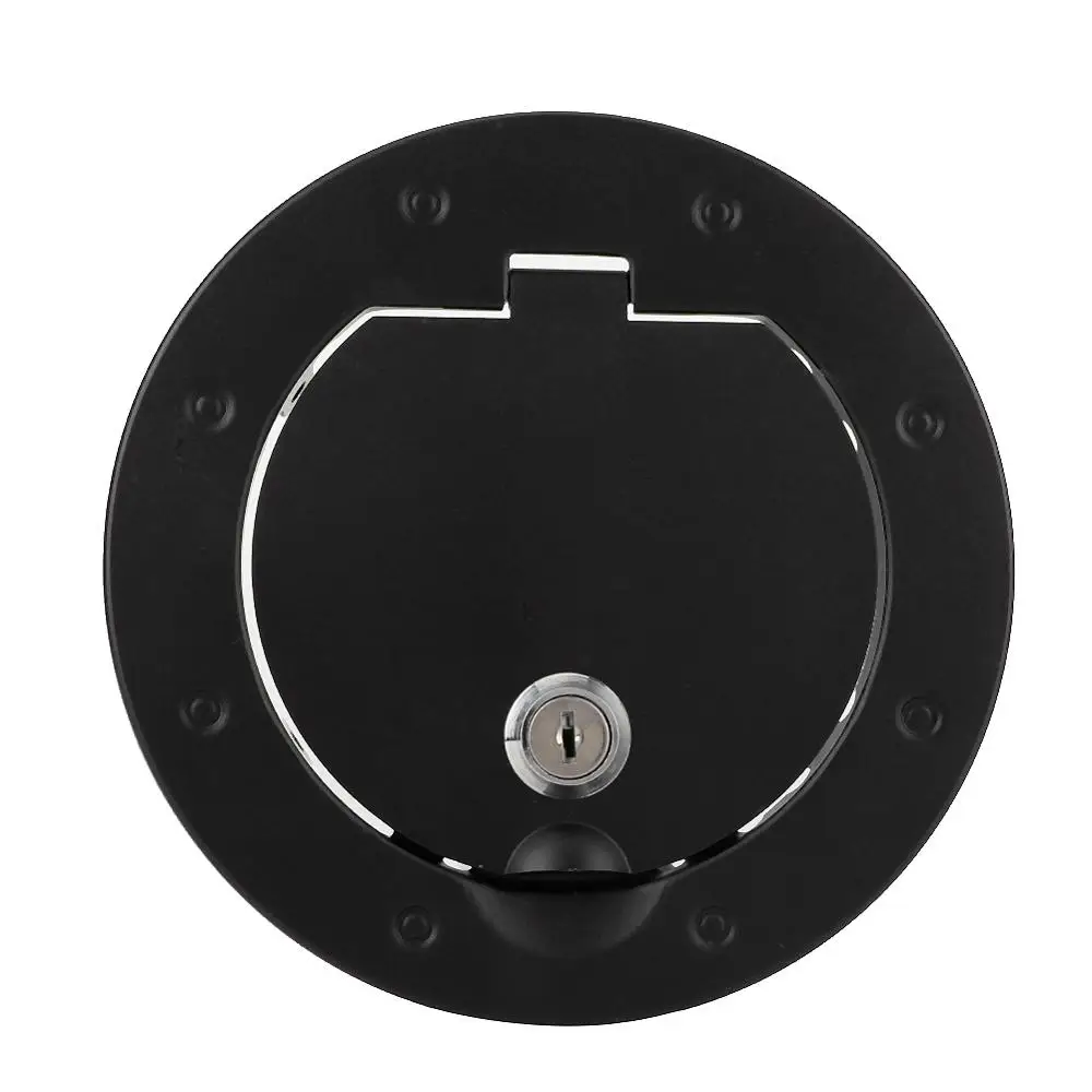 Алюминиевая крышка топливного бака с замком Автомобильный Аксессуар подходит