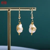 925 sterling silver original design spring and summer new pearl earrings