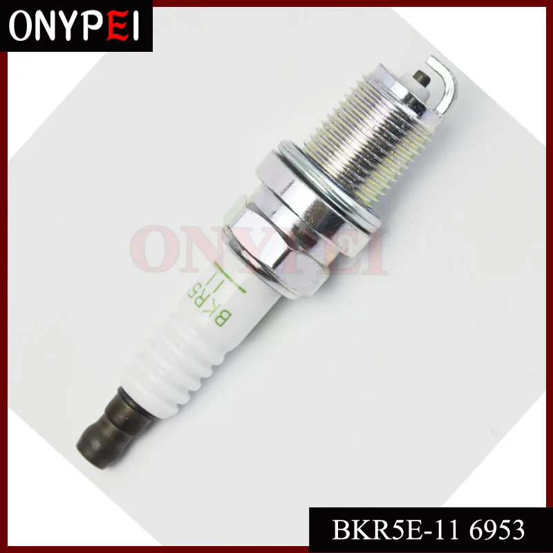 4 шт./лот нормальный Свеча зажигания BKR5E11 6953 для Hyundai Mazda Toyota Suzuki Mitsubishi BKR5E 11 6953|plug