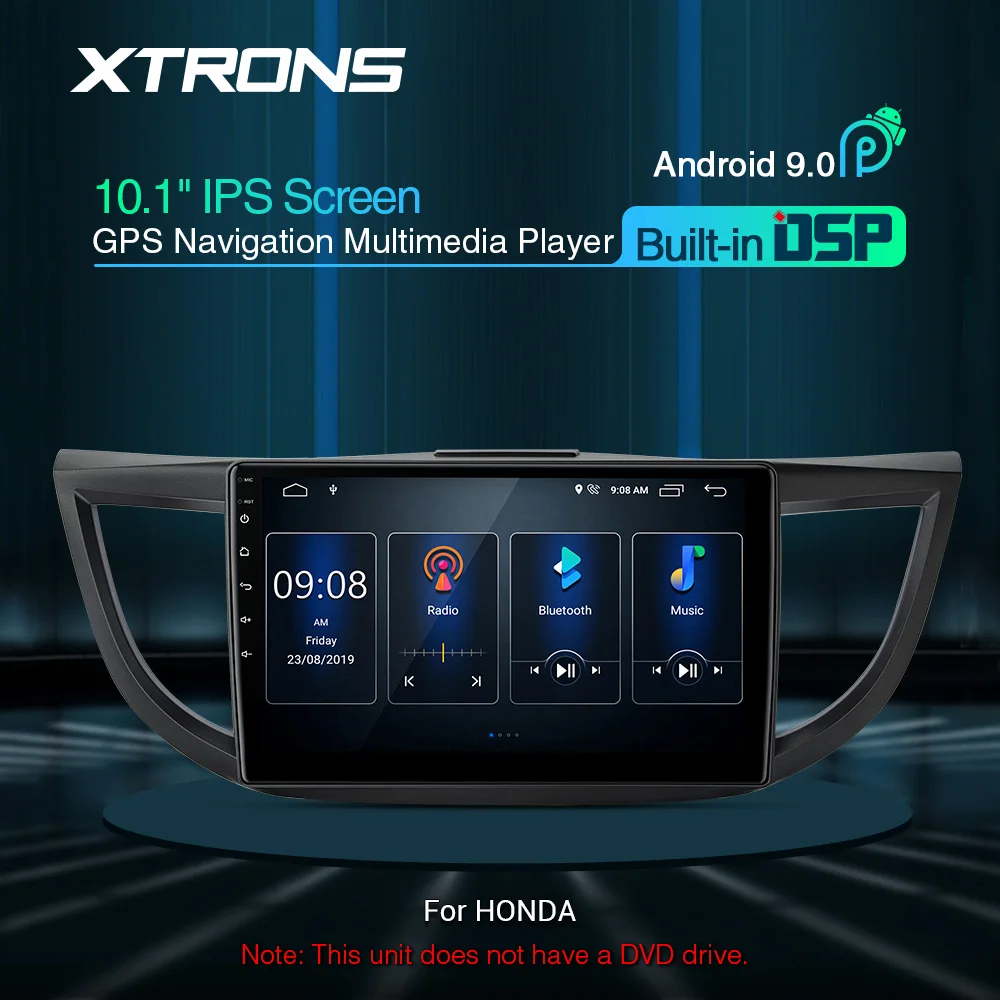 Мультимедийный плеер XTRONS на Android 10 1 с IPS экраном 9 0 дюйма встроенным DSP подходит