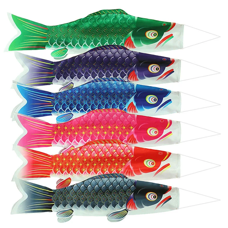 

10pcs 50cm Japanese Tassel Windsock Streamer Kites Japan Flag Koinobori Kite Home Party Decoration Kids Gift
