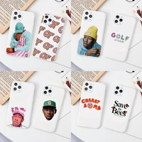 tyler the creator golf igor bees phone case for iphone 13 12 mini 11 pro max x xs xr 7 8 6 6s plus solid color capa