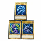 Yu Gi Oh голубые глаза белый дракон черный волшебник DIY Красочные Игрушки Хобби Коллекционные игры коллекционные брелки