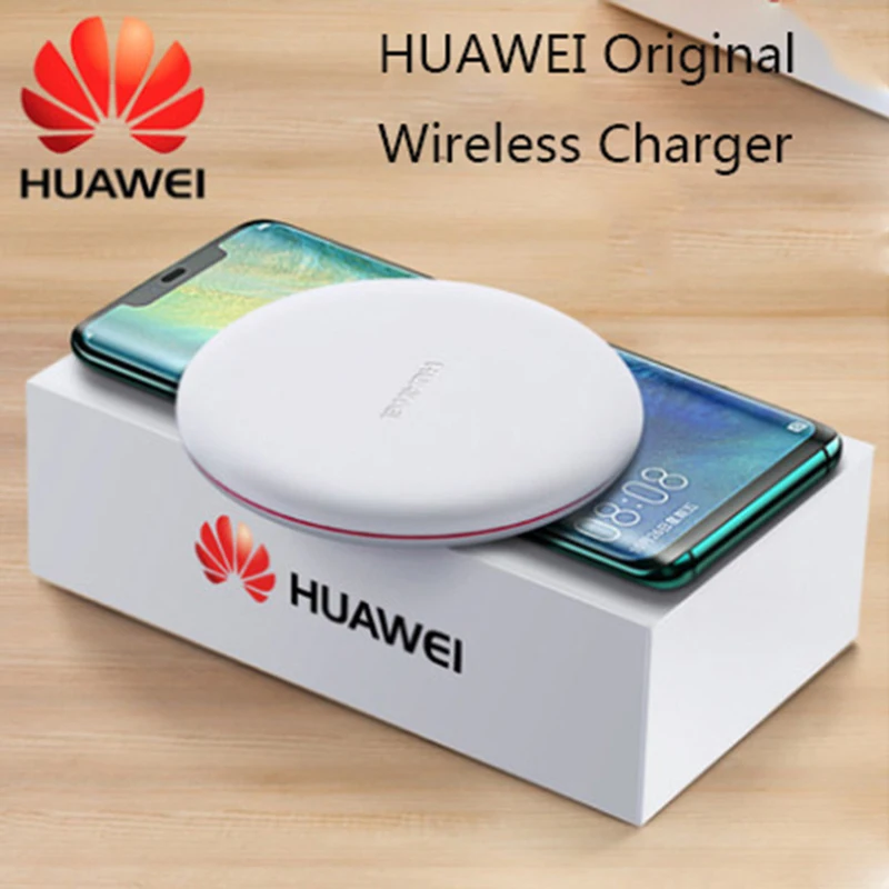 CP60 WPC Qi Оригинальное Беспроводное зарядное устройство HUAWEI 15 Вт MAX применение Huawei