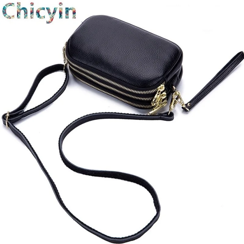 Brand Small Shoulder Bag For Women Messenger Bags Ladies Cow Leather Handbag Purse Female Crossbody Bolsas Feminina Saco|Сумки с