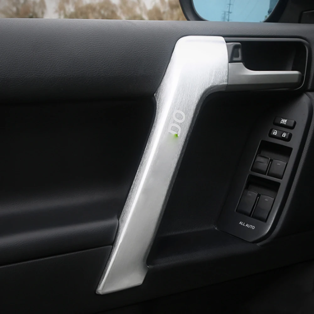 Carманго для Toyota Prado автостайлинг, Внутренний дверной панель подлокотника крышка обрезная рамка аксессуары для интерьера