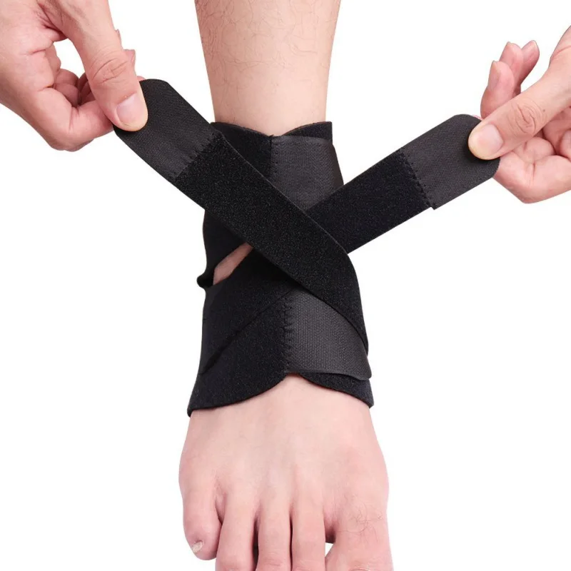 

1 PC Sports Ankle Brace Compression Strap Sleeves Support 3D Weave Elastic Bandage Foot Protective Gear Gym Fitness