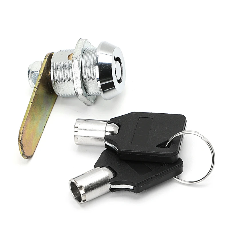 

Drawer Tubular Cam Lock For Door Mailbox Cabinet Cupboard w/2 Keys 20mm 6XDD