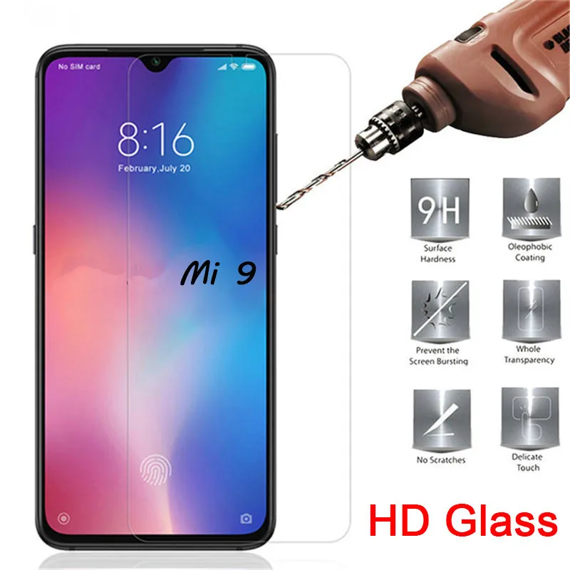 2 шт. Защитное стекло для Xiaomi Mi 9T Pro Pocophone F1 F2 защита экрана закаленное 9 Lite 8 SE Mi9