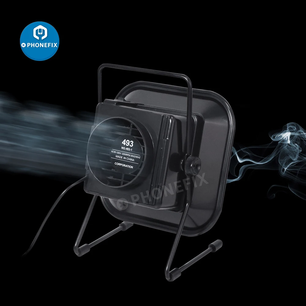 30 Вт 220 В 493 Настольный паяльник поглотитель дыма с интерфейсом для курительной