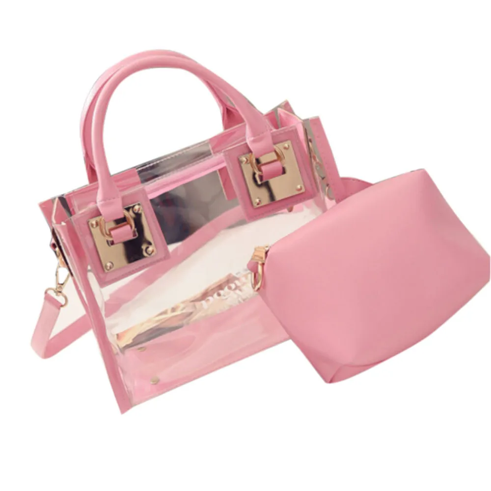 Кожаные сумки для женщин роскошная сумка мессенджер модная женская прозрачная