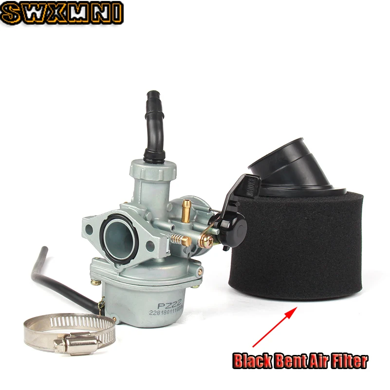Карбюратор PZ22 22 мм с воздушным фильтром 38 для парка 125cc KAYO Apollo ESB XMoto Kandi/пыль/ATV