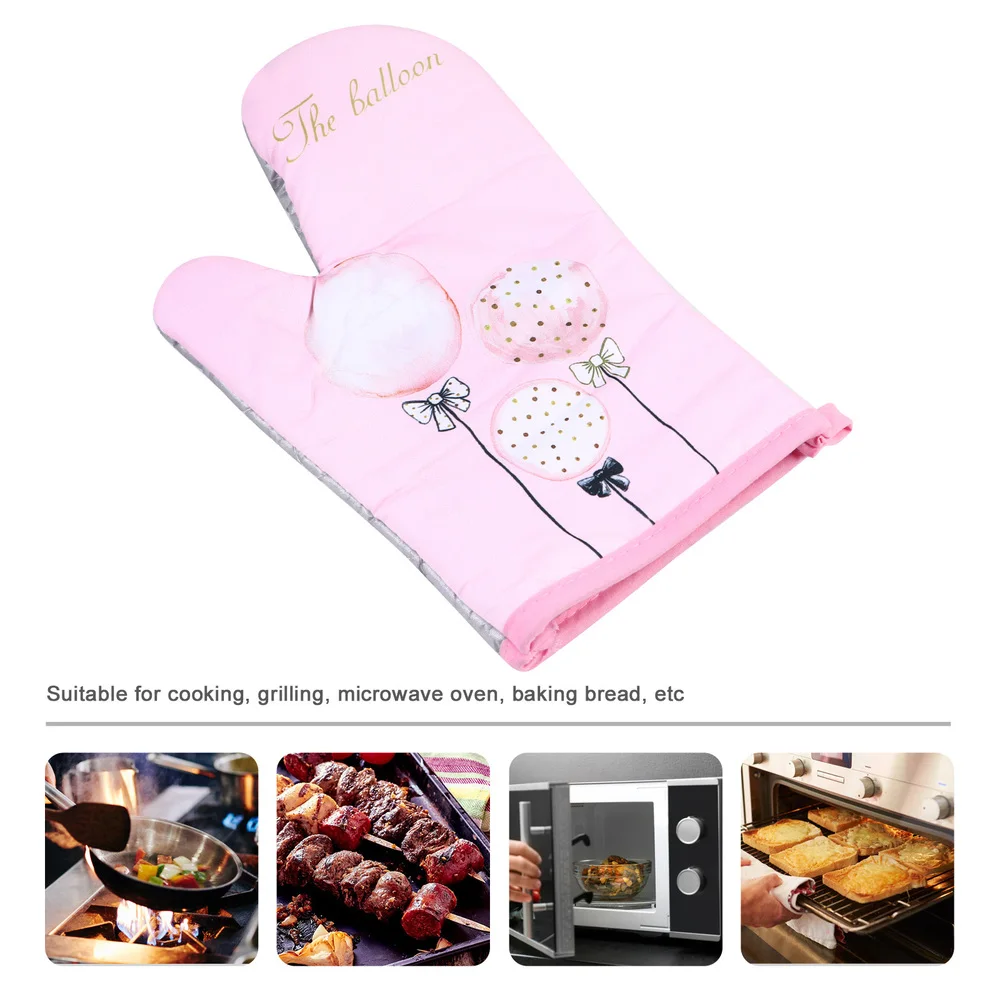 

2pcs Non-slip Heat Resistant Hot Pads Heat Insulation Microwave Mitt