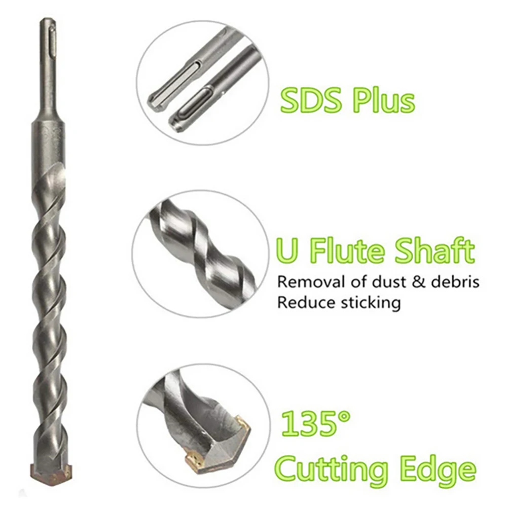 280 мм сверла для электродрели наконечник из карбида вольфрама SDS Plus молоток
