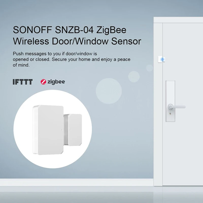 Датчик температуры и влажности SONOFF SNZB-01 02 03 04 ZigBee в режиме реального времени