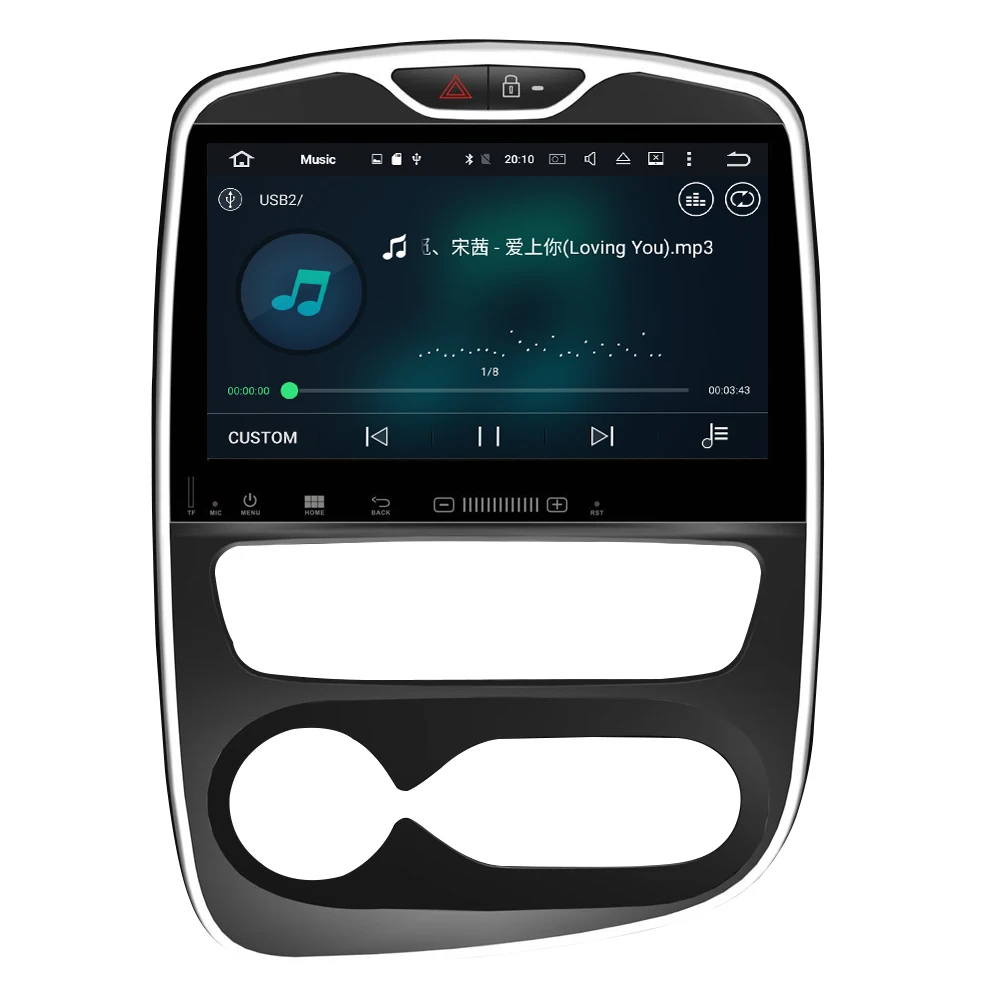 Автомагнитола для Renault Clio 10 0 2016 4 Гб ОЗУ Android 2018 DVD плеер GPS навигация стерео аудио