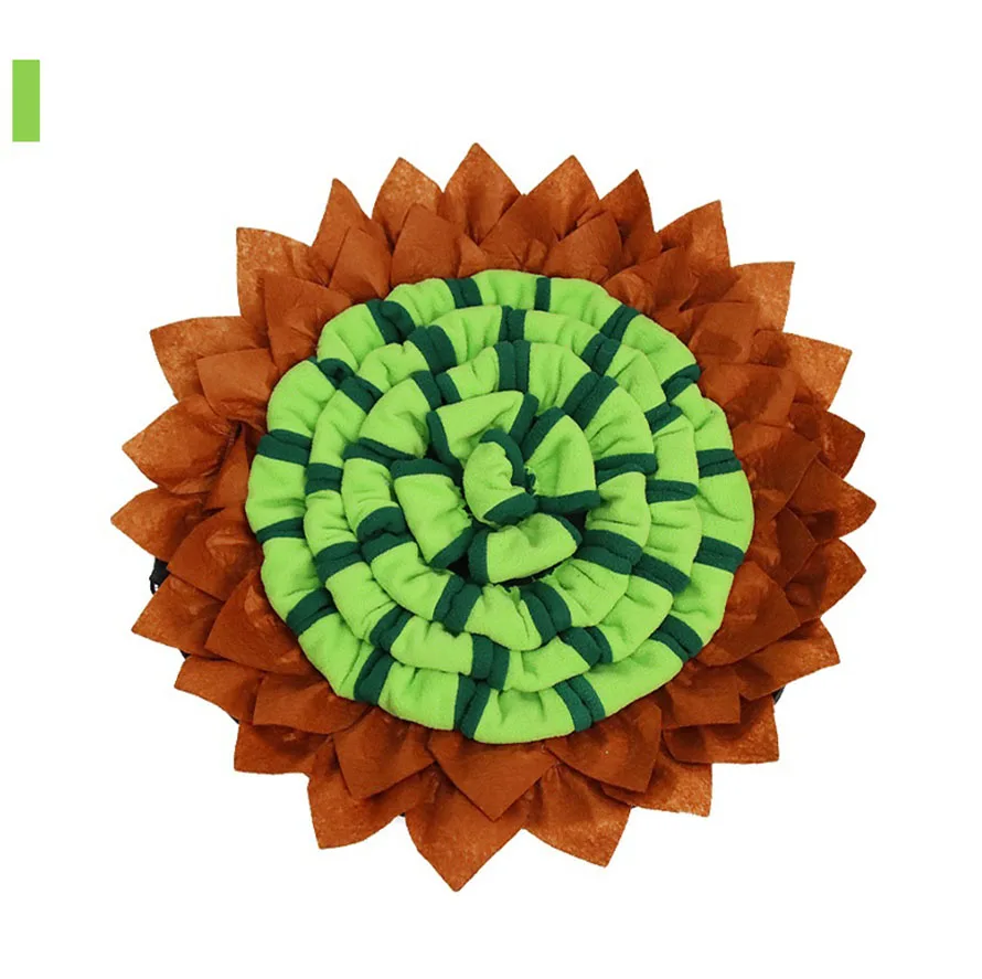 

Pets Increase IQ Toys Slow Dispensing Feeder Mats Pet Sniffing Pad Feeding Intelligence Mat Cat Dog Training Blanket